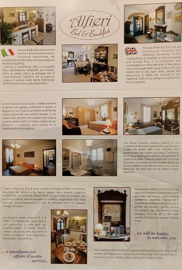 Alfieri Bed&Breakfast Pisa Exterior foto